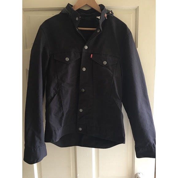 levis waterproof raincoat